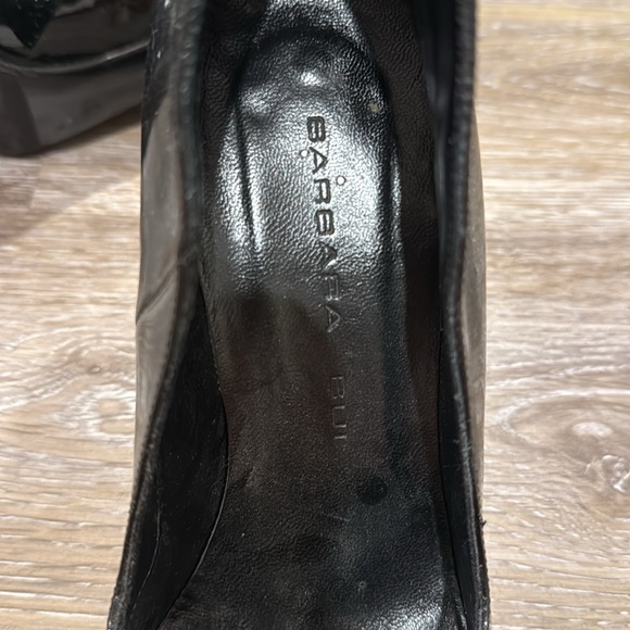 Barbara Bui Patent Leather Heels Batwing Pumps size 37 - Picture 6 of 6